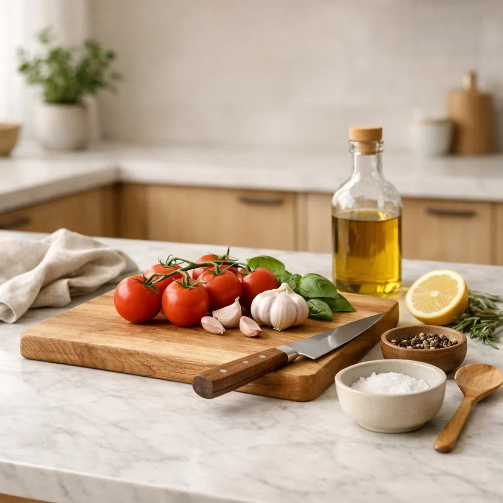 Cocina y mesa